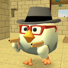 this featured image showing the chicken gun apk download