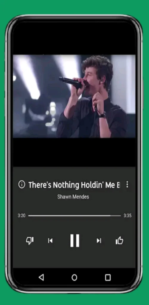 screenshots of YouTube music apk download
